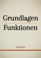 Vorschau - Präsentationen/Tafelbilder - Tafelbilder - Grundlagen Funktionen (Sek. I) - Deckblatt
