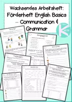 Vorschau - Arbeitsblätter - Arbeitsheft: Basic Conversational Skills (Fördern) - Deckblatt