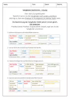 Vista previa - Hojas de trabajo - Deutsch - Alemán - Sätze / Satzglieder - DaF/DaZ - página 2