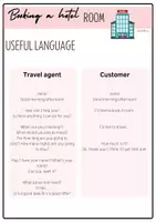 Vista previa - Hojas de trabajo - READING + USEFUL LANGUAGE SHEET - Ready for vacation - página 3