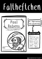 Vorschau - Arbeitsblätter - Paul Rubens - Forscherheftchen (Faltheft) - Deckblatt