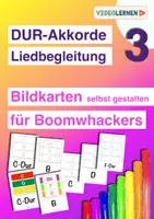 Vorschau - Spiele - Boomwhacker Tafelmaterial • alle Dur-Akkorde schwarz-weiß selbst gestalten • Liedbegleitung - Deckblatt