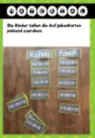 Vorschau - Stationenlernen - Richtig oder falsch mit - größer als, kleiner als, gleich - Seite 2