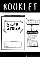 Vorschau - Arbeitsblätter - South Africa - Booklet (Faltheftchen) - Perfekt zur Recherche - Deckblatt