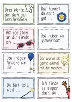 Vorschau - Spiele - Warme Dusche / Komplimente - Gesprächskarten / Ritual Wertschätzung Schulklasse Unterrichtsstörung - Seite 2