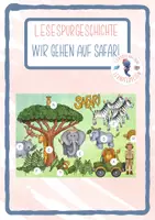 Vorschau - Arbeitsblätter - Lesespurgeschichte: Wir gehen auf Safari! - Deckblatt