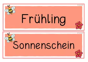 Vorschau - Poster - Ich lieb den Frühling: Wortkarten und Karten für Boomwhackers - Seite 3
