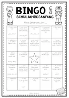 Vorschau - Arbeitsblätter - Kennenlern-Bingo zum Schuljahresanfang / Schulstart / Kennenlernen - Seite 2