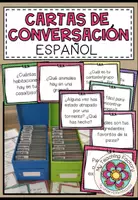 Vista previa - Unidades / Secuencias / Situaciones de Aprendizaje - CARTAS DE CONVERSACIÓN - ESPAÑOL - Portada