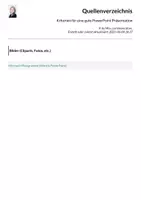 Vorschau - Merkblätter - Kleines Materialpaket zum Recherchieren, Zitieren und dem Erstellen von Präsentationen in der Oberstufe - Seite 3