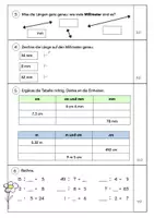 Vorschau - Test - Mathetest Klasse 3 - Seite 1