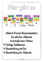 Vorschau - Spiele - Musik: Boomwhacker Tafelmaterial • ALLE DUR- und MOLL-AKKORDE • farbig und sw - Seite 3