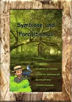 Vorschau - Arbeitsblätter - Symbiose und Parasitismus (Infotexte, Aufgaben und Festigung) - Deckblatt