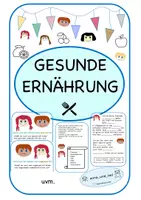 Vorschau - Stundenentwürfe - Gesunde Ernährung *Materialpaket* - Deckblatt