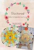 Vorschau - Spiele - Glücksrad Vorlage Geburtstagsüberraschung - Deckblatt