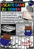 Vorschau - Stundenentwürfe - Escape Games/Exit the Room: XL Materialpaket: 3 Escape Games für den Deutschunterricht #motivierender Unterricht #Grundschule&weiterführende Schulen - Seite 1