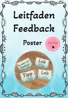 Vorschau - Mal- und Bastelvorlagen - So gebe ich Feedback (Leitfaden) - Deckblatt