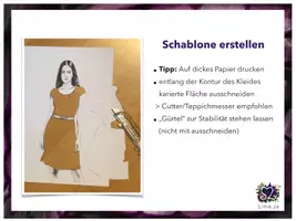 Vorschau - Mal- und Bastelvorlagen - "Fotojagd" - Mode mit Schablone entwerfen (3 Varianten) - Seite 3