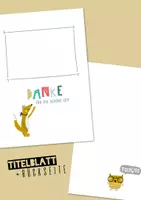 Vorschau - Mal- und Bastelvorlagen - Abschiedsheft // Titelseite // Steckbrief // Zusatzseite - Deckblatt