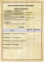 Vorschau - Arbeitsblätter - Antike-Lerntheke: Das Geheimnis der Pyramiden - Seite 3