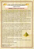 Vorschau - Stundenentwürfe - Arbeitsblätter und Entwurf Geschichte: Pyramiden (Lerntheke) - Seite 3