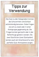 Vorschau - Spiele - Quiz zu den Satzgliedern - Seite 1