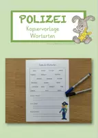 Vorschau - Arbeitsblätter - Polizei - riesiges Materialpaket / SPARPAKET - Seite 1