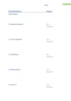 Vorschau - Lehrpläne/Lehrermaterial - Deckblatt Stundenplanung - Deckblatt