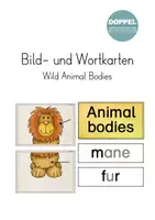 Vorschau - Bildkarten - Bild- und Wortkarten "Wild Animal Bodies" - Deckblatt