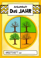Vorschau - Arbeitsblätter - Arbeitsheft - Das Jahr - Jahreszeiten - Monate - Wochentage - Seite 1