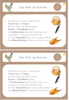 Vorschau - Unterrichtsreihen - Lerntheke Huhn: Nutztier, Produkte; Heimtiere/ Haustiere, Bauernhof - Seite 2