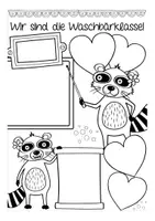 Vorschau - Arbeitsblätter - Waschbärklasse - unsere Klasse Sketchnotes - Seite 3