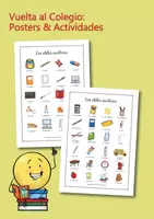 Vorschau - Arbeitsblätter - In der Schule – Schulanfang Übungen Spanisch (Schulsachen, Plural, Zahlen) - Seite 1