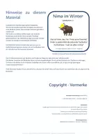 Vorschau - Spiele - Lesespiel Klasse 1/2 WINTER - Lesezuordnungskarten - Bild-Satz -Zuordnung - Lesekarten Klasse 1/2 - Lesespiele Klasse 1/2 - Leseübungen Klasse 1/2 - sinnentnehmendes Lesen Klasse 1/2 (Nima) - Seite 2