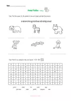 Vorschau - Arbeitsblätter - Zoo animals für Grundschüler - Seite 2