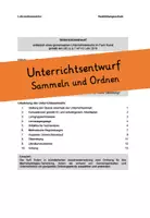 Vorschau - Stundenentwürfe - Unterrichtsentwurf Kunst - Sammeln und Ordnen - Ursus Wehrli - Deckblatt