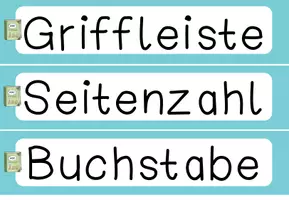 Vorschau - Merkblätter - Wörterbuch Wortspeicher/ Fachbegriffe - Seite 2
