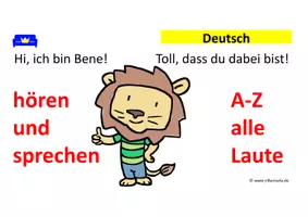 Vorschau - Unterrichtsreihen - DaZ/DaF Aussprache Hochdeutsch mp3 in pptx - Seite 2
