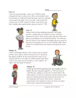Vista previa - Tarjetas / Manipulativos - English Past Tense Reading: What did you do yesterday? Lectura in inglés - Portada