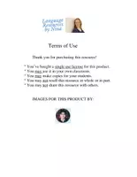Vista previa - Tarjetas / Manipulativos - English Past Tense Reading: What did you do yesterday? Lectura in inglés - página 3
