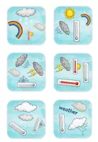 Vorschau - Stationenlernen - WEATHER: Find it! / Picture Match - Seite 3