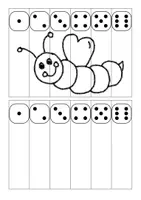 Vorschau - Arbeitsblätter - Puzzle, Würfelspiel & Schneideübung „BIENE“ (Zahlen bis 6 & Würfel) - Seite 3