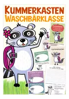 Vorschau - Fördermaterial/Inklusion - Waschbärklasse Kummerkasten Vorlagen - Deckblatt