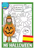 Vista previa - Hojas de trabajo - Mi Halloween hojas de trabajo Español - Portada