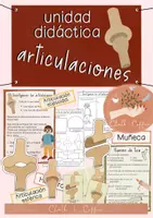 Vista previa - Unidades / Secuencias / Situaciones de Aprendizaje - articulaciones unidad didáctica - material de pizarra, hojas de trabajo, ensayos, mapas de imágenes - Portada