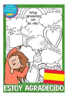 Vista previa - Hojas de trabajo - Estoy agradecido con la vida FREEBIE primaria (gratis) - Portada