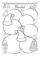 Vista previa - Hojas de trabajo - Así celebramos Navidad hojas de trabajo - página 2