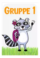 Vorschau - Poster - Gruppenschilder Waschbärklasse KOSTENLOS - Seite 1