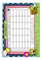 Vorschau - Merkblätter - Stundenplan Bienenklasse - Seite 1
