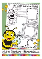 Vorschau - Arbeitsblätter - Meine Stärken Bienenklasse - Deckblatt